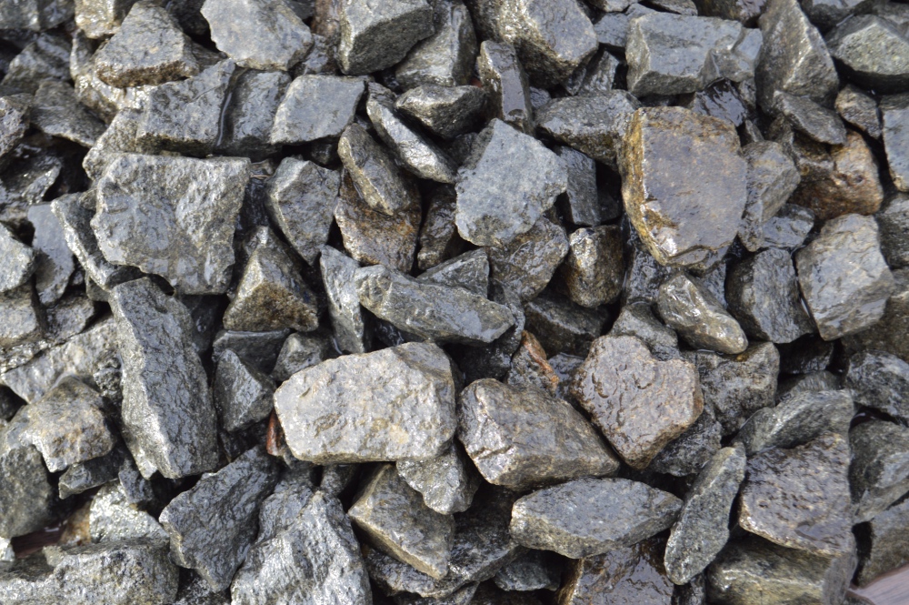 Black Crushed Granite